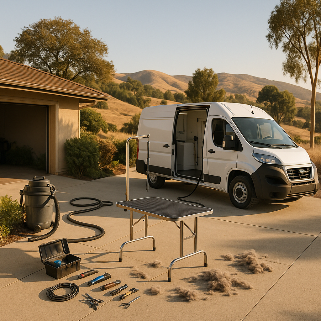 Mobile Pet Grooming Inspection in Brea, Ca